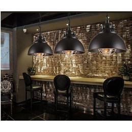 Metalljernlampe Med Enkelt Hode I Potte