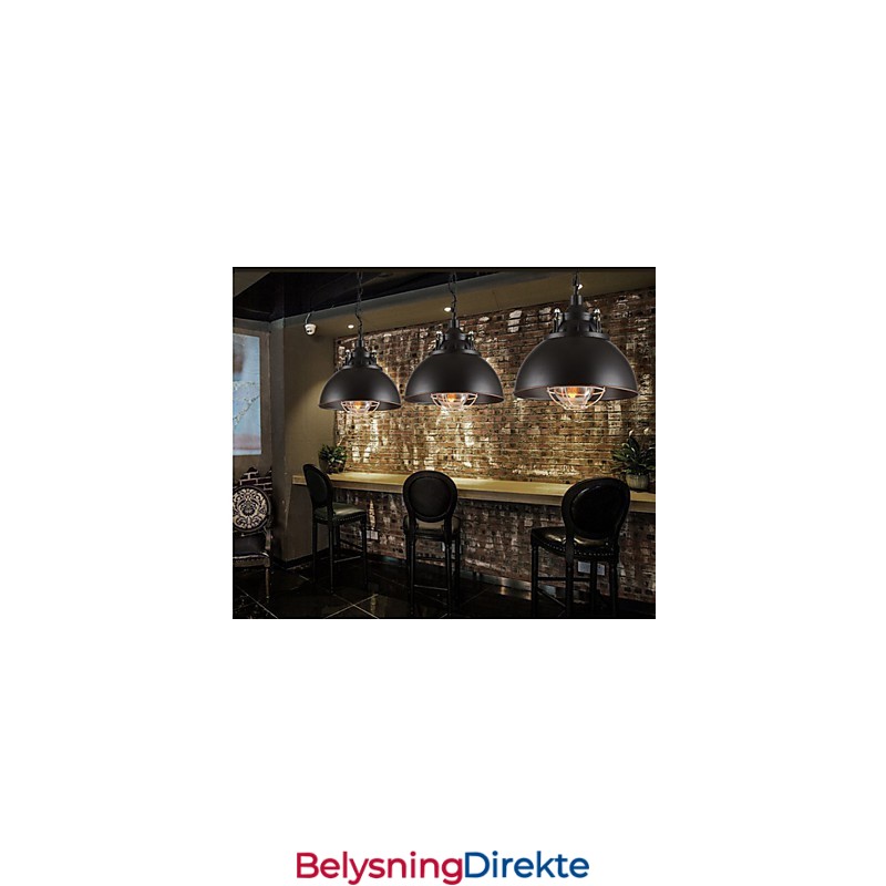 Metalljernlampe Med Enkelt Hode I Potte