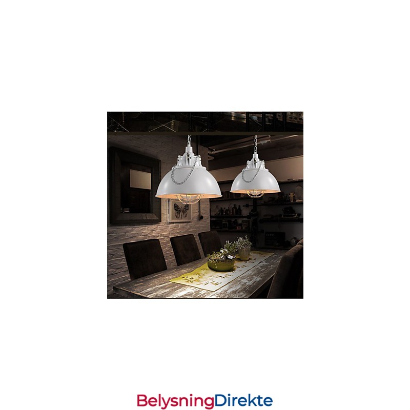 Metalljernlampe Med Enkelt Hode I Potte