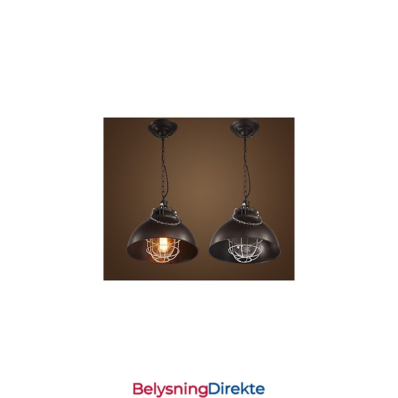 Metalljernlampe Med Enkelt Hode I Potte