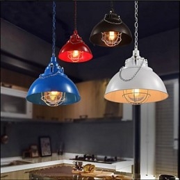 Metalljernlampe Med Enkelt Hode I Potte