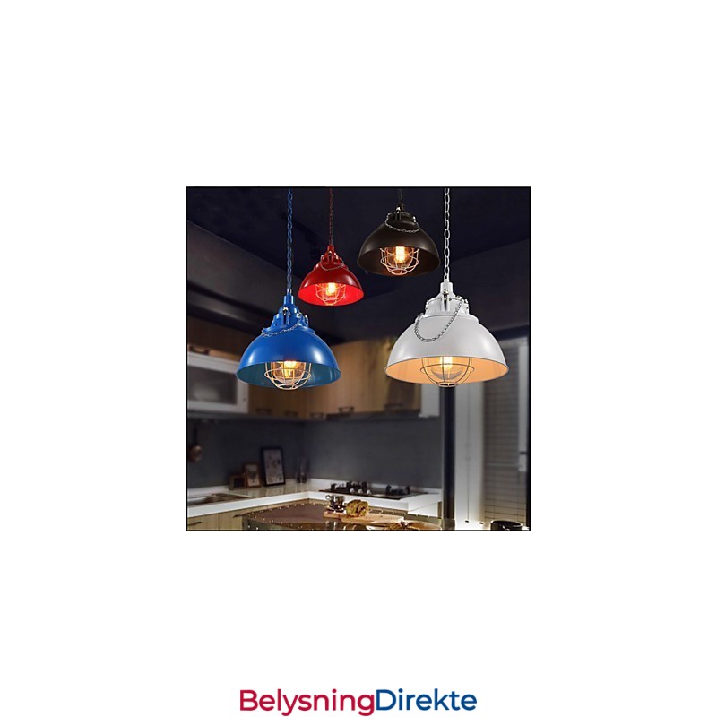 Metalljernlampe Med Enkelt Hode I Potte