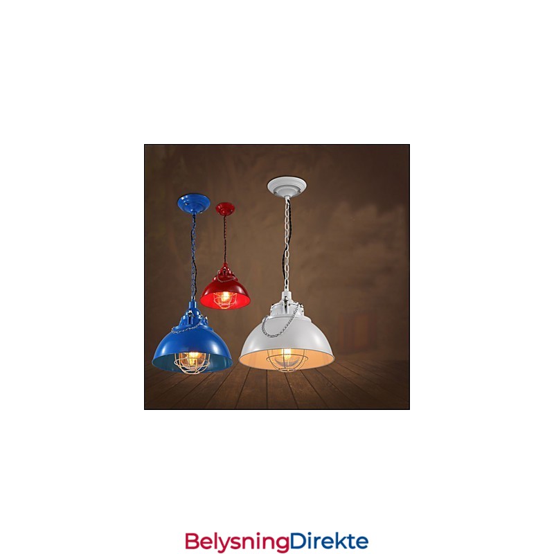 Metalljernlampe Med Enkelt Hode I Potte