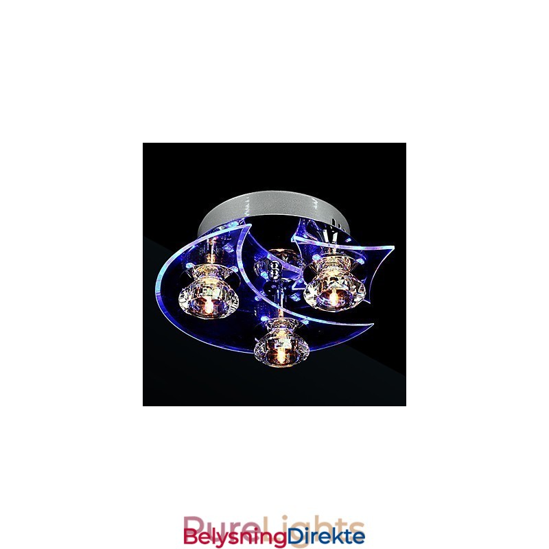 Lysekrone Moderne Krystall Living 3 Lys