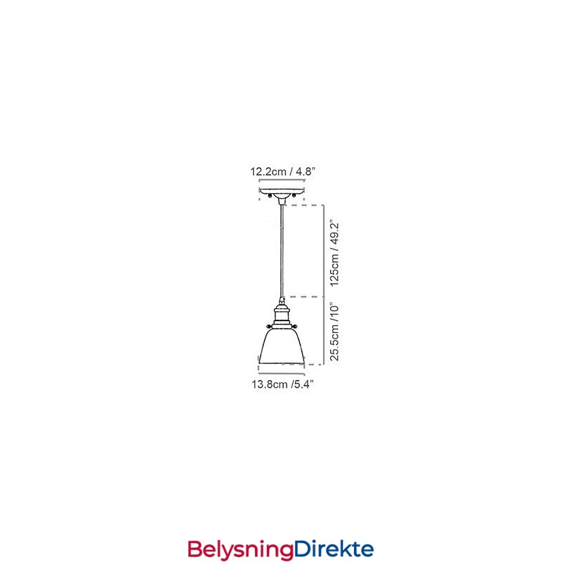 Pendellamper Tradisjonell Klassisk Vintage Retro Metall