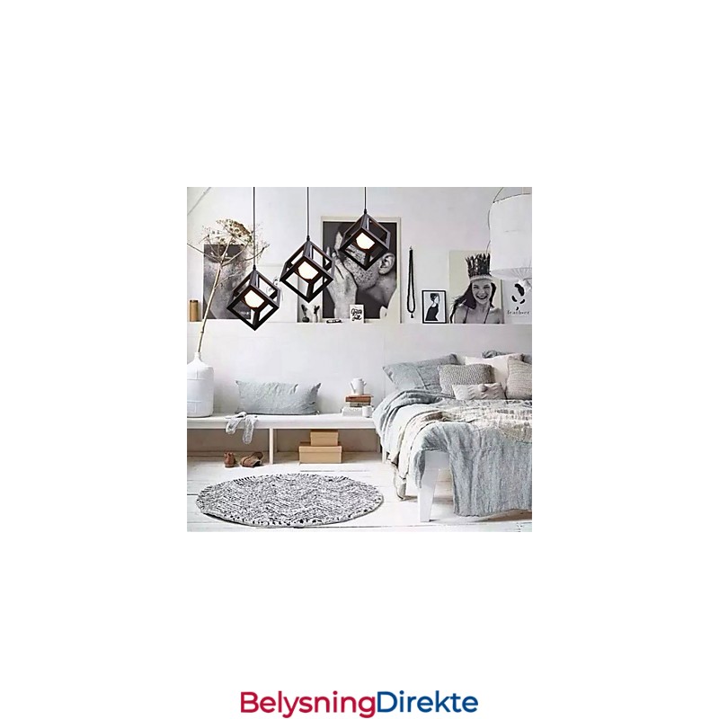 Mini Diamantlampe 1 Lys Maling Prosessering