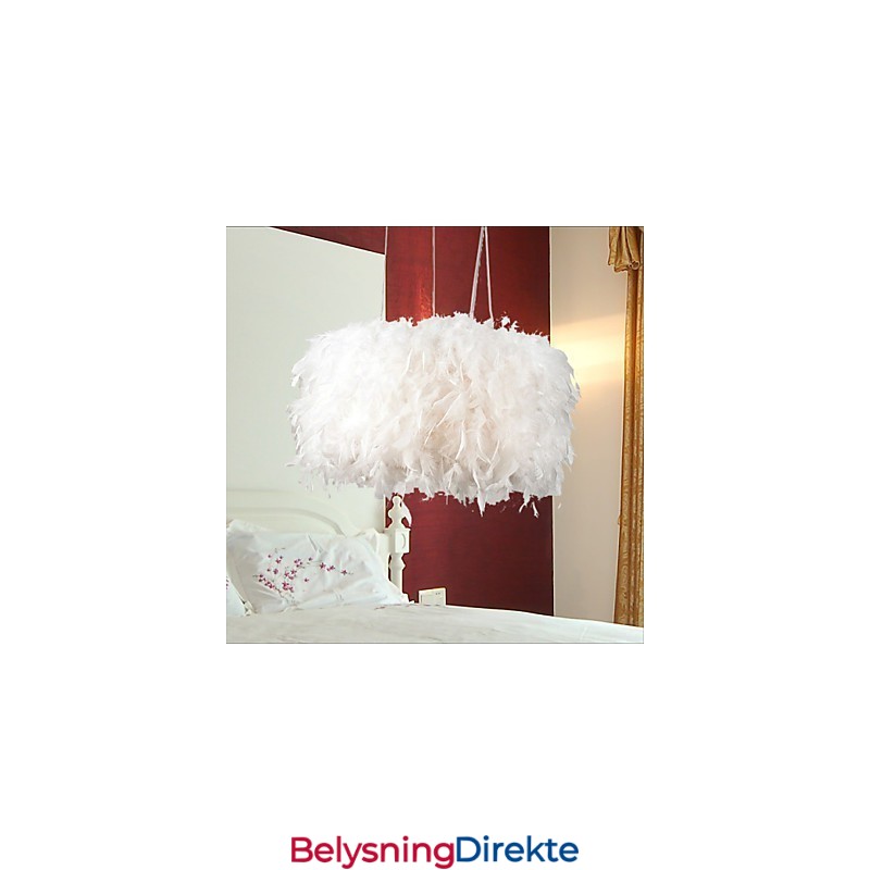 Hot Selling Dia Fashion Feather Lysekrone Moderne Lys