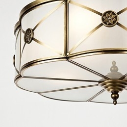 Moderne, Samtidskunst Dekorativ Design Taklampe I Kobberfamilie