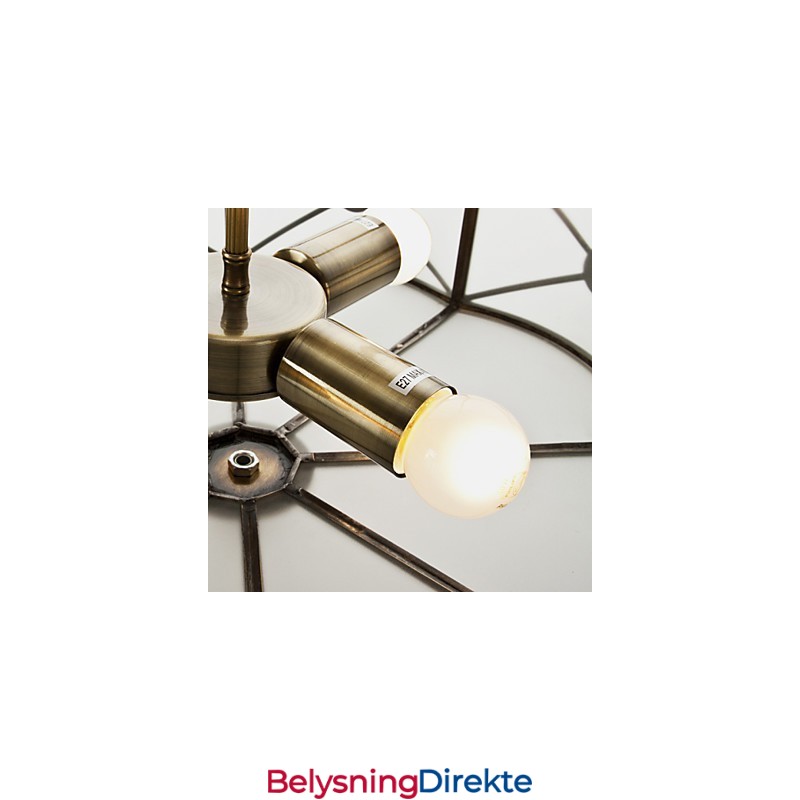 Moderne, Samtidskunst Dekorativ Design Taklampe I Kobberfamilie