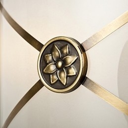 Moderne, Samtidskunst Dekorativ Design Taklampe I Kobberfamilie