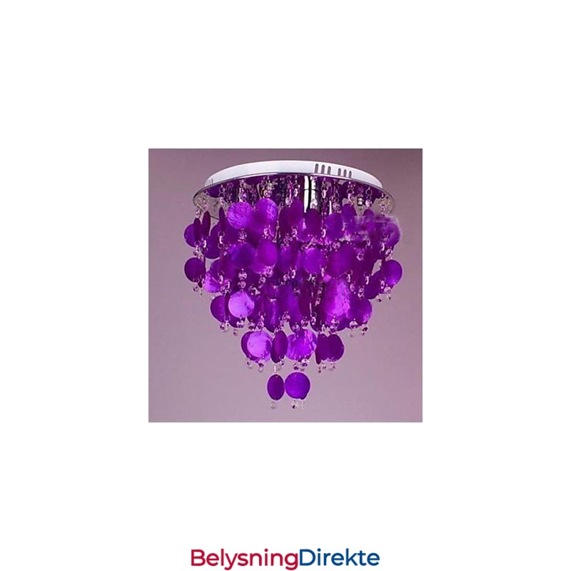 Varm Krystall Taklampeskall