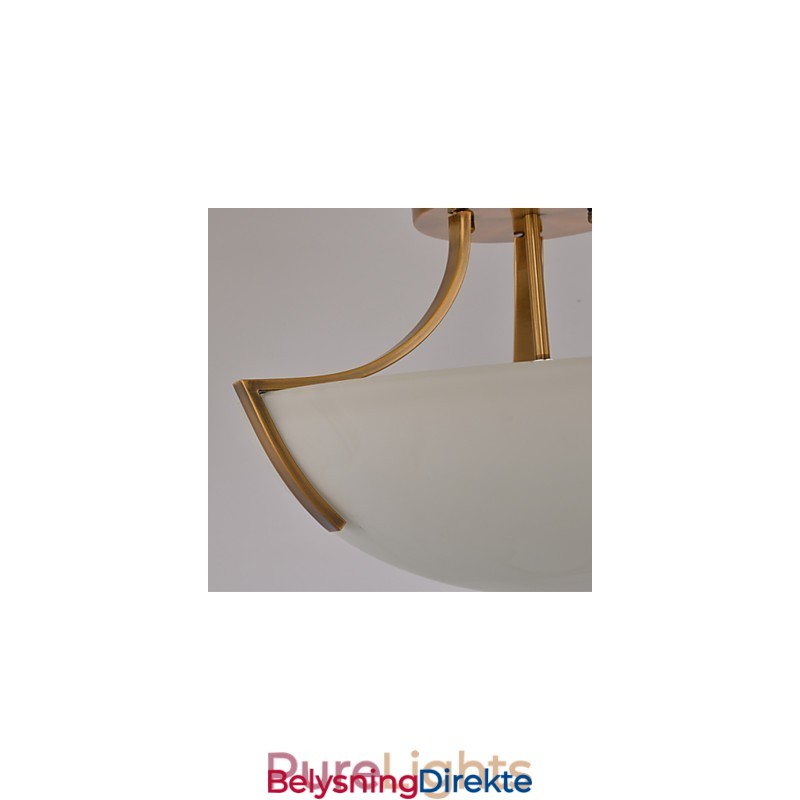 Rustikk Hytte Vintage Mini-Stil Maleri Metall Pendellampe