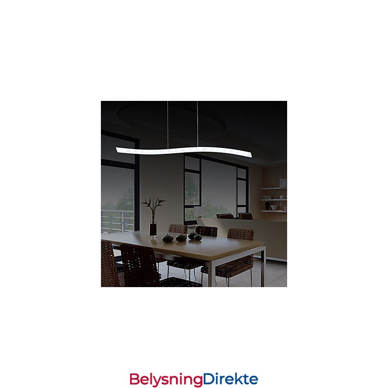 Moderne, Samtidskunstnerisk Krom Pendellampe