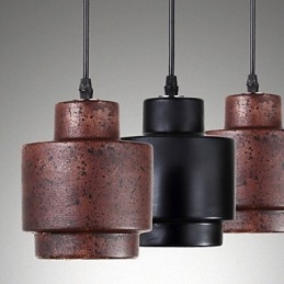 Edison Vintage Industriell Belysning Keramisk Lampe Suspension Armatur Hengende Belysning For Hjemmedekorasjon