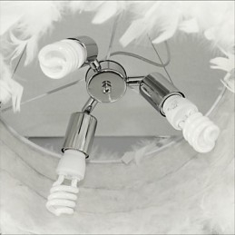 Hot Selling Dia Fashion Feather Lysekrone Moderne Lys