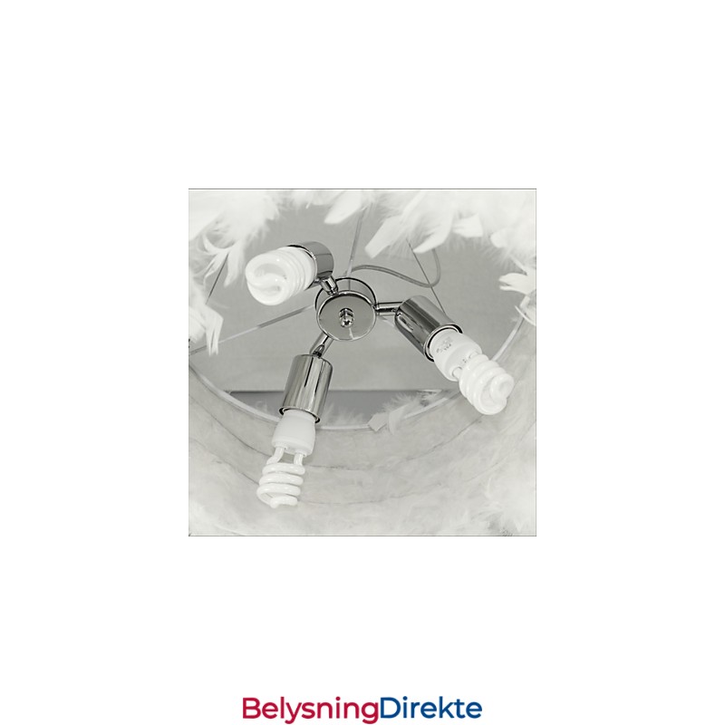 Hot Selling Dia Fashion Feather Lysekrone Moderne Lys