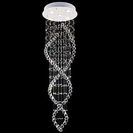 Moderne Samtids Tradisjonell Klassisk Rustikk Hytte Vintage Landlig Øy Krystall Galvanisert Metall Pendellampe