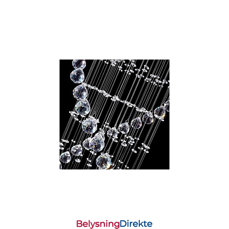 Moderne Samtids Tradisjonell Klassisk Rustikk Hytte Vintage Landlig Øy Krystall Galvanisert Metall Pendellampe