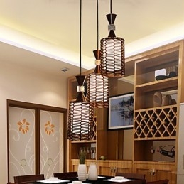 Stokken Lager Håndvevd Individualitet Kreativ Kunst Droplight Lampe Lys