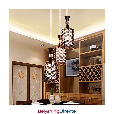 Stokken Lager Håndvevd Individualitet Kreativ Kunst Droplight Lampe Lys