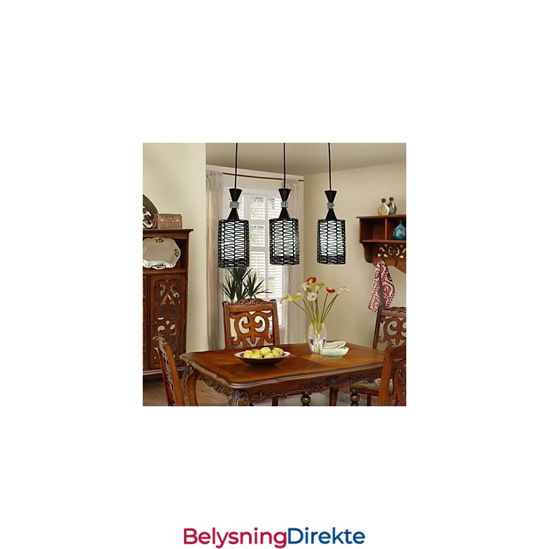 Stokken Lager Håndvevd Individualitet Kreativ Kunst Droplight Lampe Lys