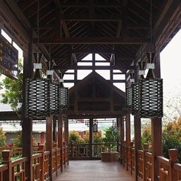 Stokken Lager Håndvevd Individualitet Kreativ Kunst Droplight Lampe Lys