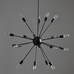 Loft Pendellampe Industriell Rustikk Lodge Vintage Retro Landlig Spisestue