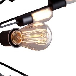 Loft Pendellampe Industriell Rustikk Lodge Vintage Retro Landlig Spisestue