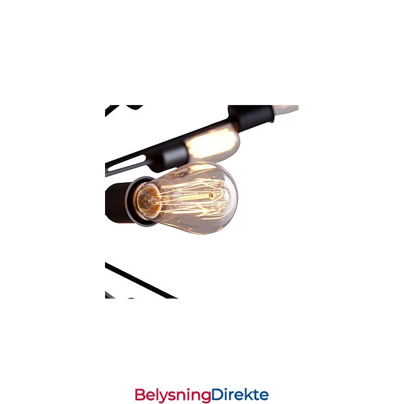 Loft Pendellampe Industriell Rustikk Lodge Vintage Retro Landlig Spisestue