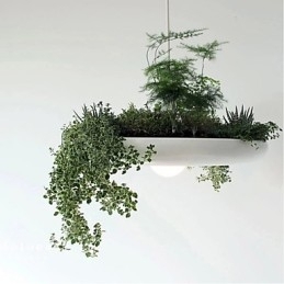 Aluminium Droplight Nordic Creative Contracted Sky Garden Lamps And Lanterns Light No Soil Plant