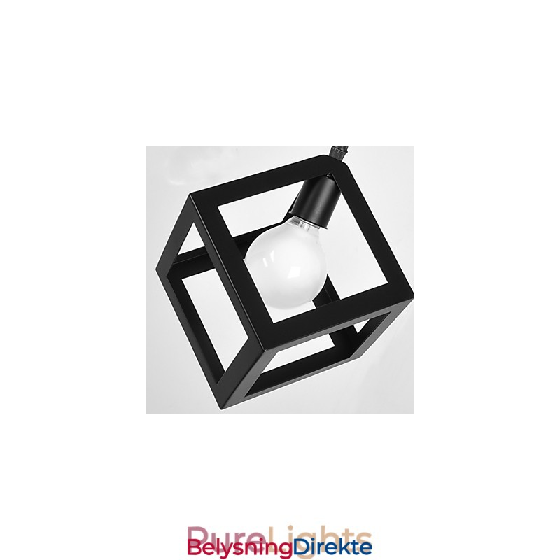 Retro Mini-Stil Maleri Metall Pendellampe