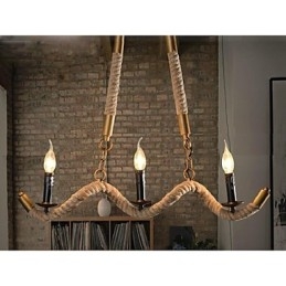 Tradisjonell Klassisk Vintage Retro Lanterne Landlig Galvanisert Metall Pendellampe