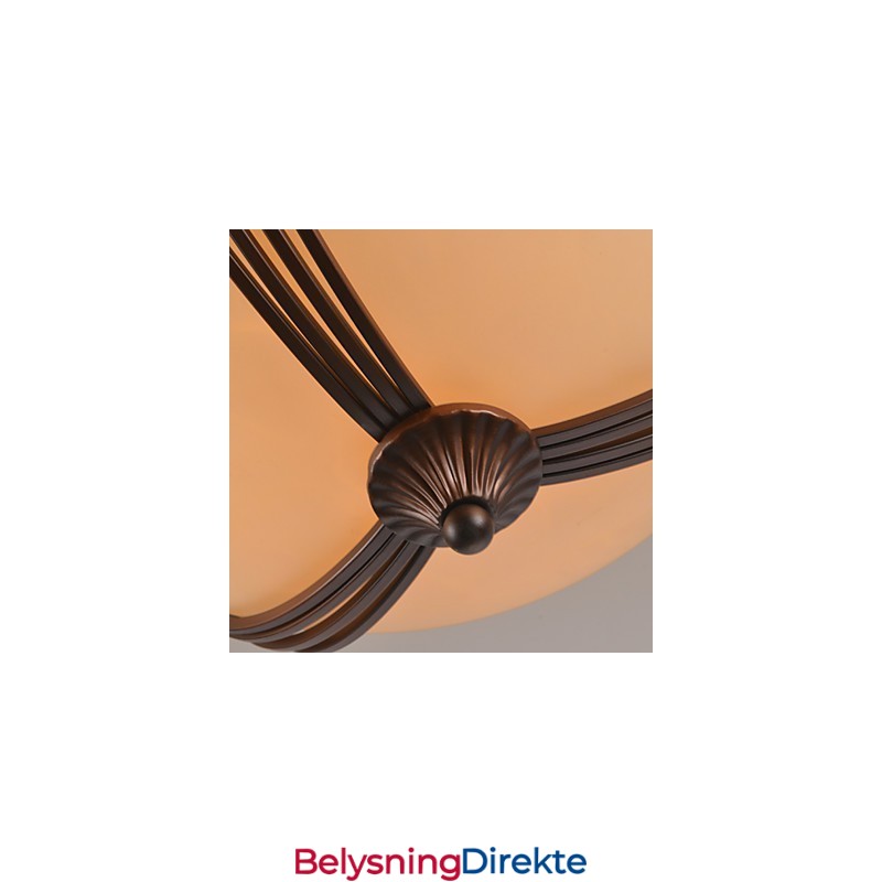 Rustikk Hytte Vintage Mini-Stil Maleri Metall Pendellampe