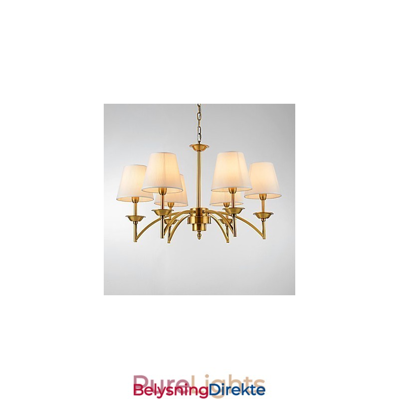 Ren Hvit Moderne, Samtidskunst Dekorativ Design Pendellampefamilie