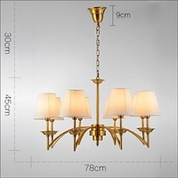 Ren Hvit Moderne, Samtidskunst Dekorativ Design Pendellampefamilie