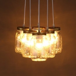 Kreativ Ønskeflaske Glass Søte Barn Tre Dråpelyslampe