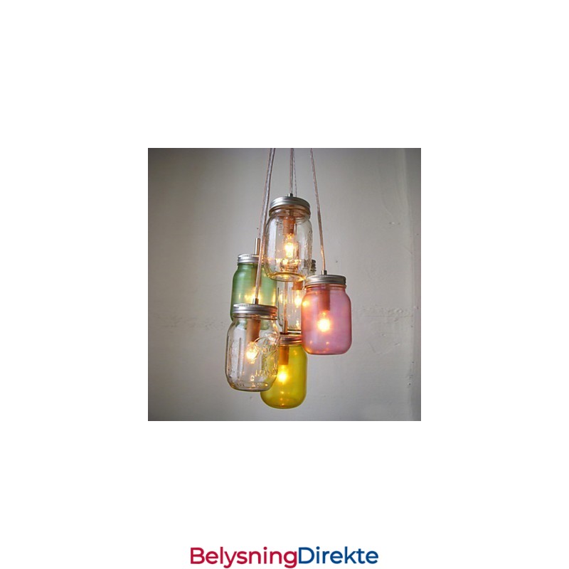 Kreativ Ønskeflaske Glass Søte Barn Tre Dråpelyslampe