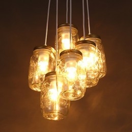 Kreativ Ønskeflaske Glass Søte Barn Tre Dråpelyslampe