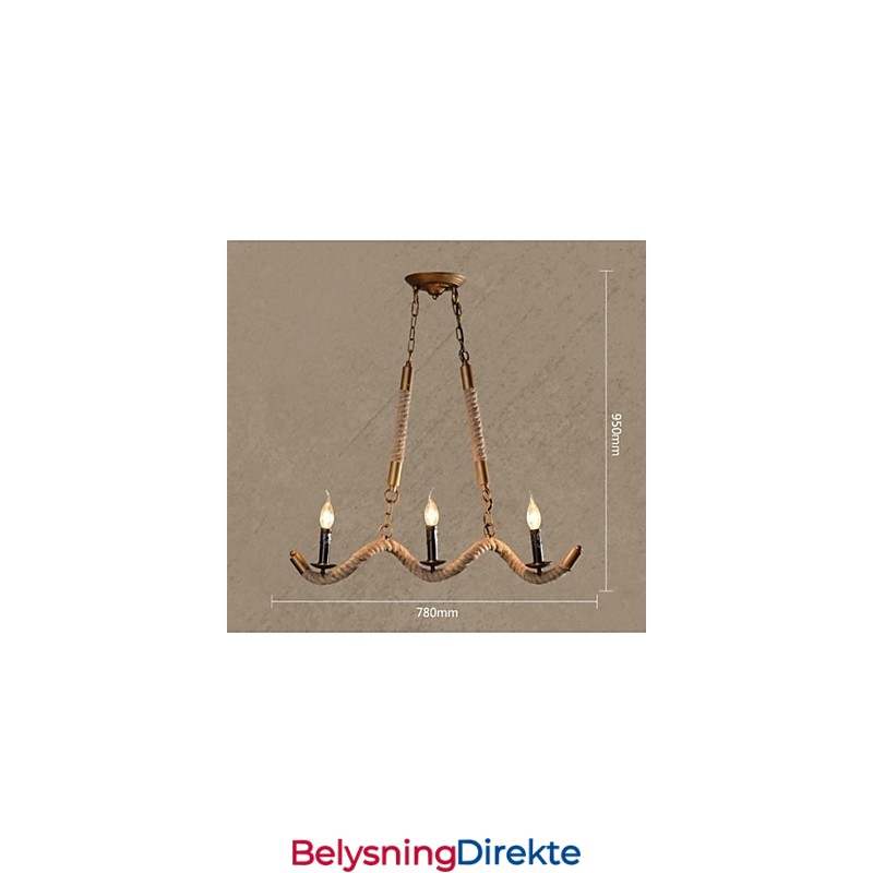 Tradisjonell Klassisk Vintage Retro Lanterne Landlig Galvanisert Metall Pendellampe