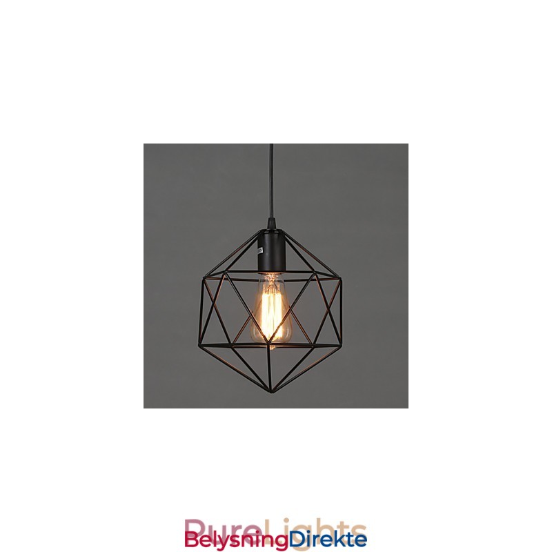 Geometrisk Linje Diamant Smijern Lysekrone Anhengslampe Moderne Samtidskunst