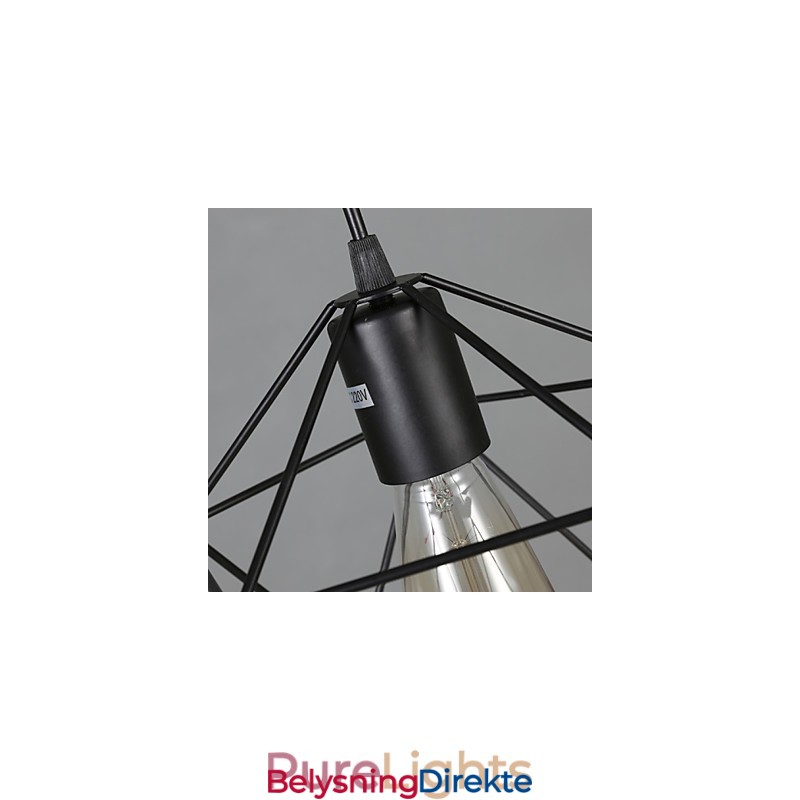 Geometrisk Linje Diamant Smijern Lysekrone Anhengslampe Moderne Samtidskunst