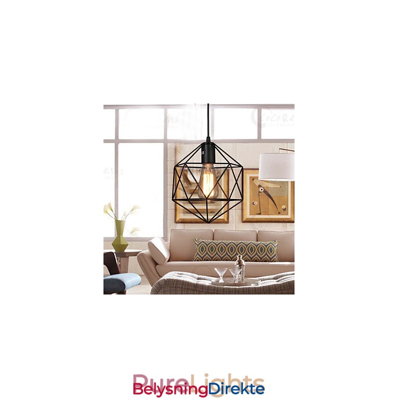 Geometrisk Linje Diamant Smijern Lysekrone Anhengslampe Moderne Samtidskunst