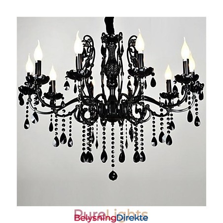 Moderne Samtids Tradisjonell Klassisk Landlig Globe Krystall Ministil Andre Metall Lysekrone