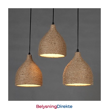 Landslofter Som Restaurerer Gamle Skikker, Hamptau, Liten Dråpelampe Med Ett Hode