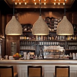 Landslofter Som Restaurerer Gamle Skikker, Hamptau, Liten Dråpelampe Med Ett Hode