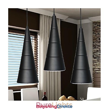 Moderne Og Moderne Globemaleri I Metall Med Pendellampe