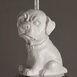 Tegneseriehund Droplight Taipei Rural Glass Individualitet Kreativ Liten Droplight Lampe