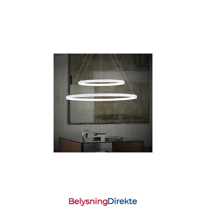 Pendellampe Moderne Design Høy Kvalitet To Ringer