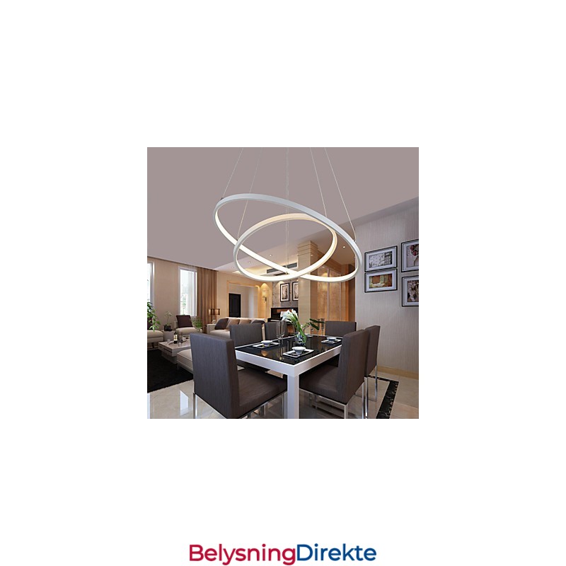 Pendellampe Moderne Design Høy Kvalitet To Ringer