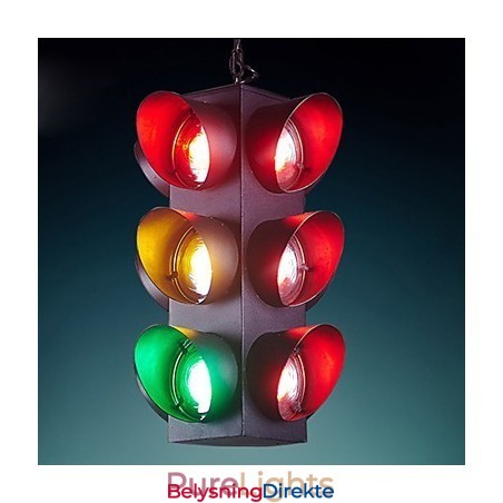 Inkludert Loft-Pendellampe Rustikk Hyttemaling I Metall